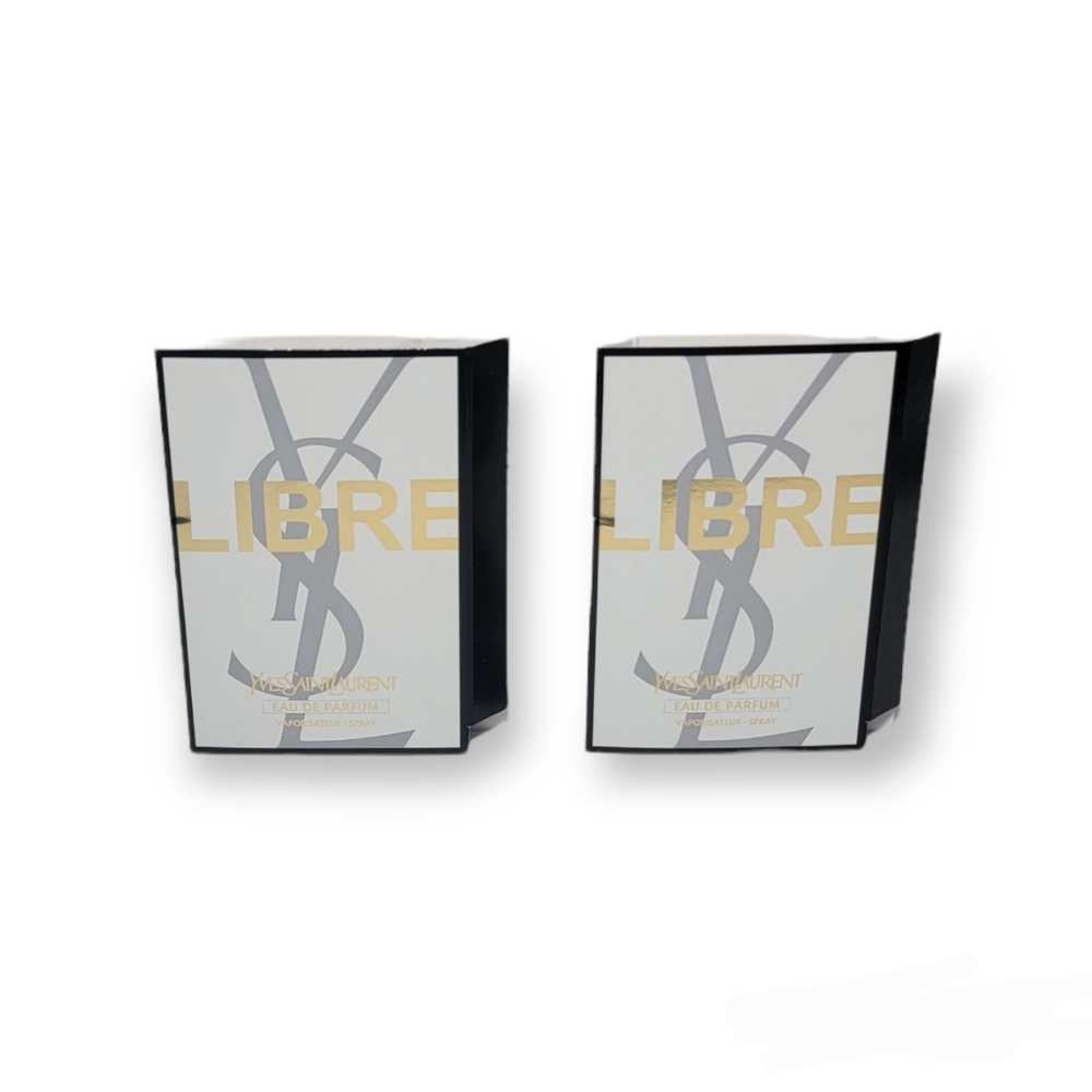 2× YVES SAINT LAURENTLIBRE Eau De Parfum For Women, Size: 2× (1.2 ml / 0.04 oz)